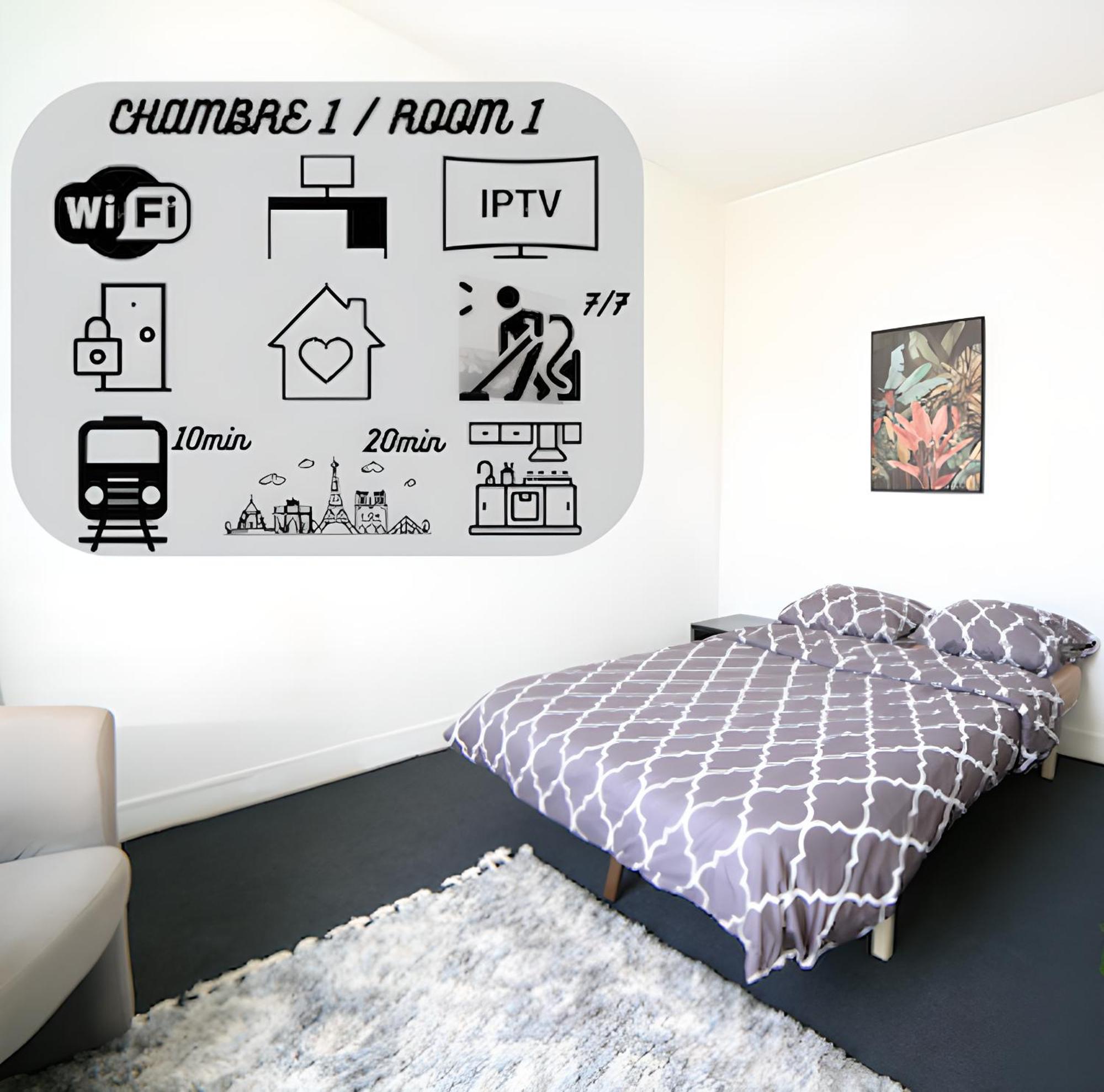 Chambre 1, Calme, 1 Station De Paris, Bureau Maisons-Alfort Zewnętrze zdjęcie